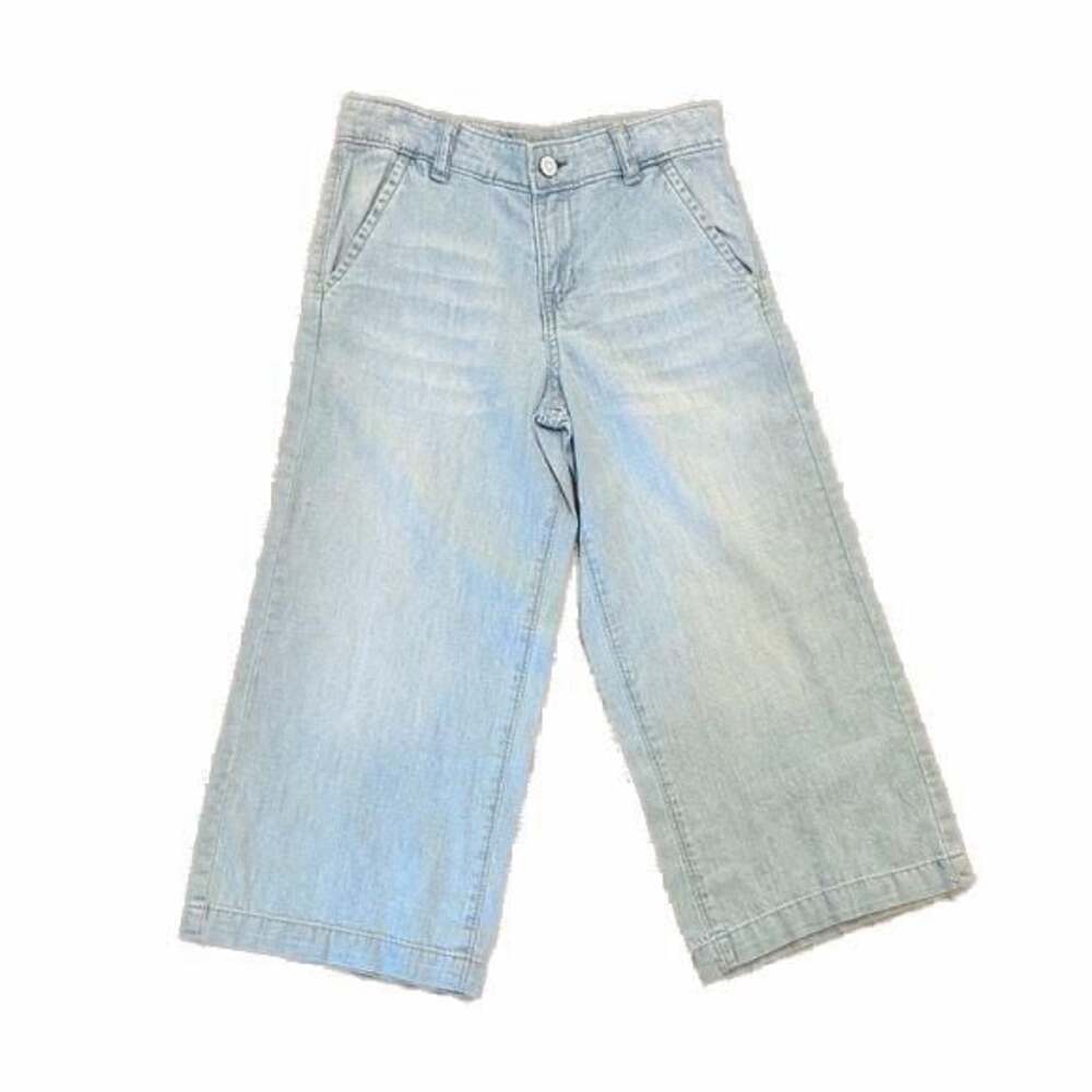 NWT Gymboree Wide Leg Light Wash Jeans Size 8